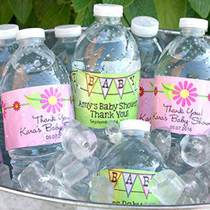 Baby Water Bottle Labels - Set of 5