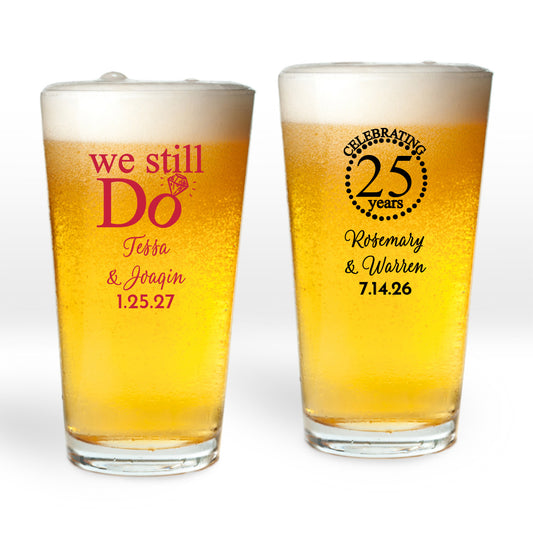 We Still Do Personalized Pint Glass (Set of 24)