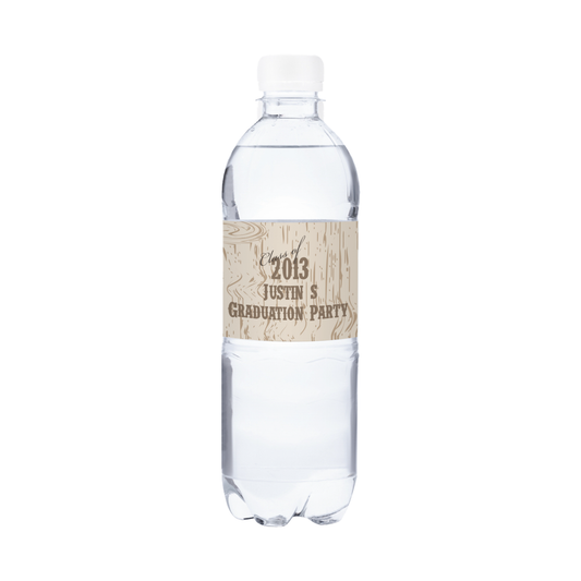 Graduation Waterproof Personalized Water Bottle Labels (set of 15)