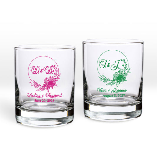D & R 2028 Personalized Shot Glass or Votive Holder (Set of 24)